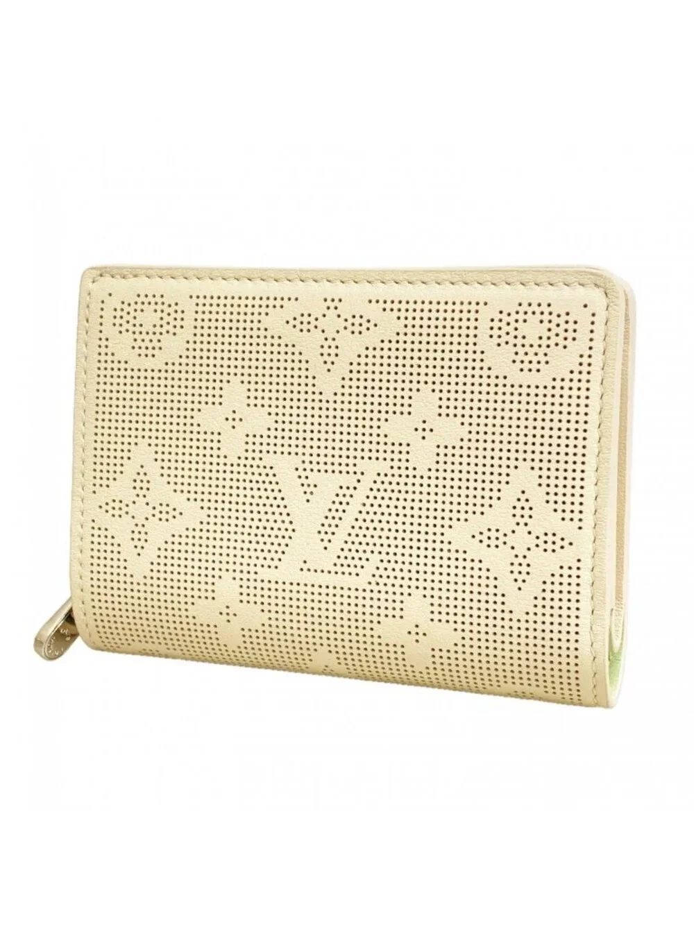 Louis Vuitton Wallet Mahina Leather Portefeuille Clair Green Quartz